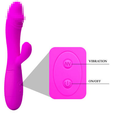 Baile Pretty Love Snappy, розовый - подробные фото в секс шопе Condom-Shop