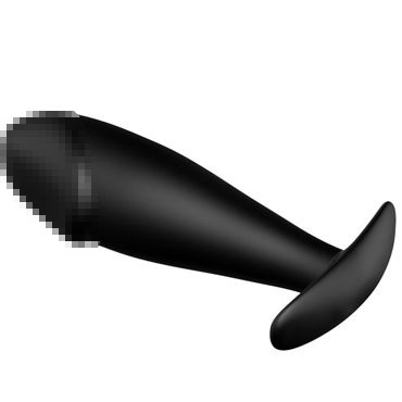 Baile Pretty Love Special с реалистичной головкой, черная - Анальная пробка - купить в секс шопе