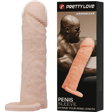 Baile Pretty Love Penis Sleeve Medium, телесная