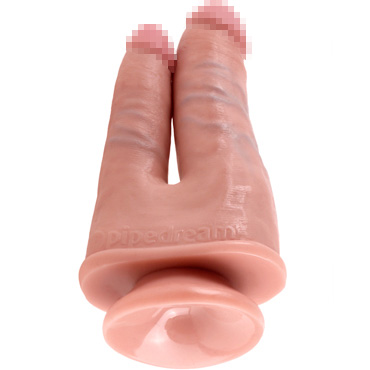 PipeDream King Cock Double Penetrator, телесный — фото 3