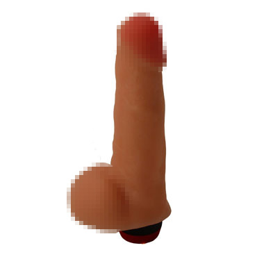 Биоклон Вибратор реалистичной формы, С мошонкой