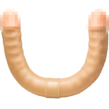 Биоклон Двойной фаллоимитатор, телесный, Реалистичной формы