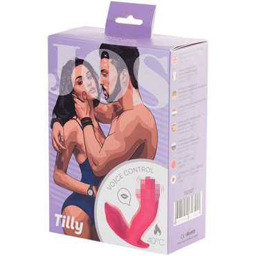 JOS Tilly, розовый, Стимулятор точки G с голосовым управлением и другие товары JOS с фото