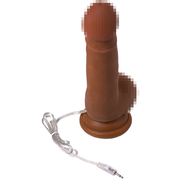 Toyfa RealStick Elite Vibro Mulatto Mr. Lopez, коричневый, Реалистичный вибратор с присоской и другие товары ToyFa с фото