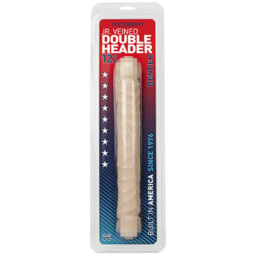 Doc Johnson Double Header, телесный - фото, отзывы