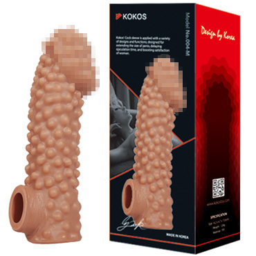 Kokos Cock Sleeve CS.004 medium, телесная — фото 1
