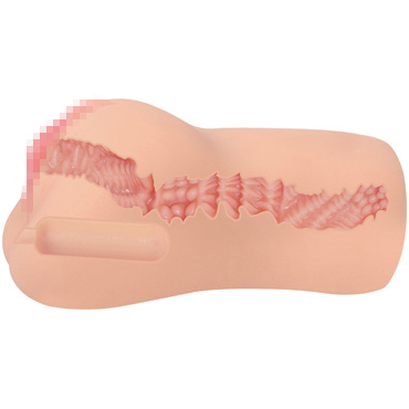 Kokos Bellana, телесный - Мастурбатор-вагина с богатым насыщенным рельефом - купить в секс шопе