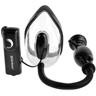 Pipedream Vibrating Pussy Pump - Вакуумная помпа для вульвы - купить в секс шопе