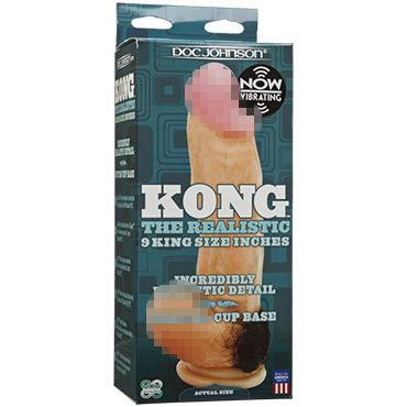 Doc Johnson The Realistic Kong — фото 1