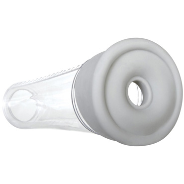 Evolved Zero Tolerance Sucking Good, белый, Мастурбатор с вибрацией и вакуумной стимуляцией с 2мя насадками и другие товары Evolved с фото