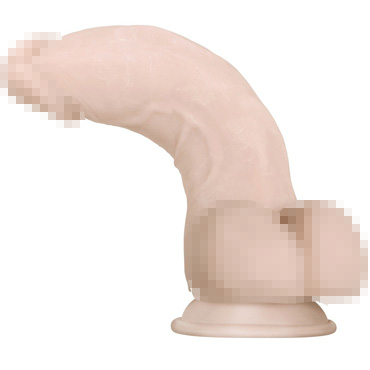 Evolved Real Supple Poseable Girthy 8,5", телесный, Реалистичный фаллоимитатор на присоске гибкий 21,5 см и другие товары Evolved с фото