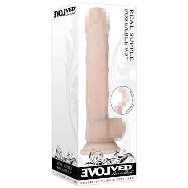 Новинка раздела Секс игрушки - Evolved Real Supple Poseable 9,5", телесный