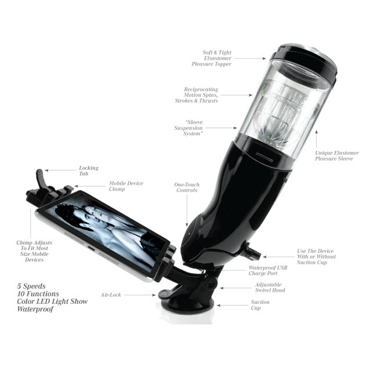 Pipedream Extreme Toyz Mega-Bator Ass, черный - фото 11