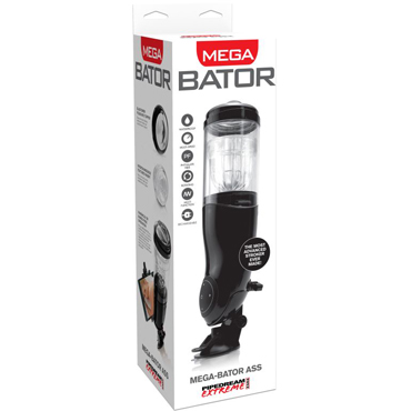 Pipedream Extreme Toyz Mega-Bator Ass, черный