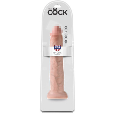 Pipedream King Cock 33 см, телесный — фото 1