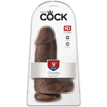 Pipedream King Cock Chubby 23 см, коричневый — фото 1