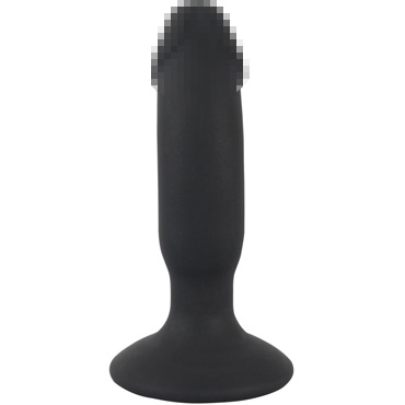 Orion Black Velvets Rechargeable Plug , черная - Анальная вибровтулка реалистичной формы - купить в секс шопе