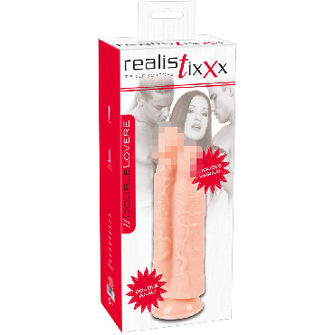 Orion Realistixxx Double Lover, телесный — фото 3