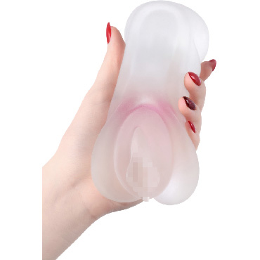 ToyFa Juicy Pussy Masturbator Crystal Rose, прозрачный, Реалистичный мастурбатор-вагина и другие товары ToyFa с фото