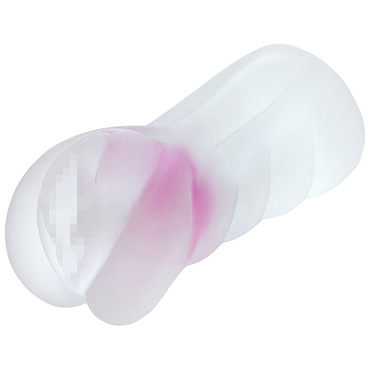 ToyFa Juicy Pussy Masturbator Crystal Rose, прозрачный