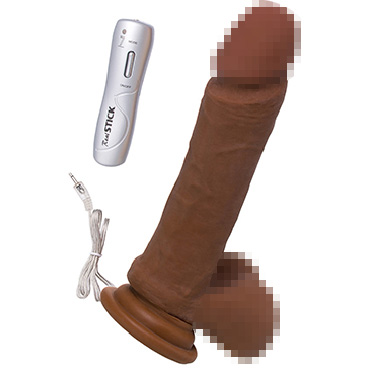 ToyFa RealStick Elite Mulatto Rotate, коричневый