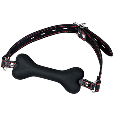 ToyFa Theatre Bone Bit Gag, черный