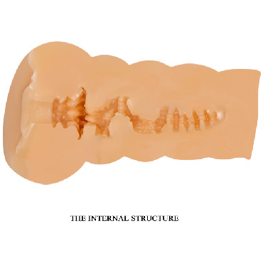 Baile Crazy Bull Moira, телесный - Компактный мастурбатор-вагина - купить в секс шопе