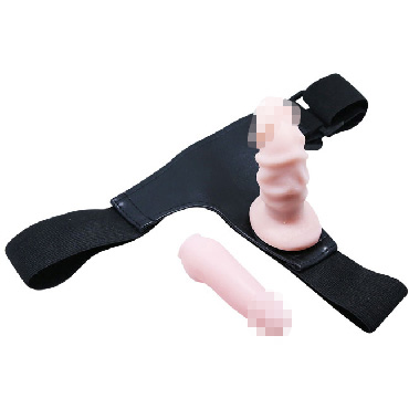 Baile Jessica Strap On Set, телесный - Комплект из двух насадок и трусиков - купить в секс шопе