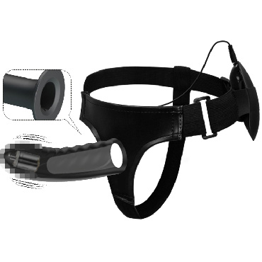 Baile Pretty Love Marvin, черный - Страпон с вибрацией и пультом ДУ - купить в секс шопе