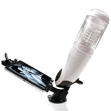 Pipedream Extreme Toyz Mega-Bator Pussy, белый - Автоматический мастурбатор-вагина - купить в секс шопе