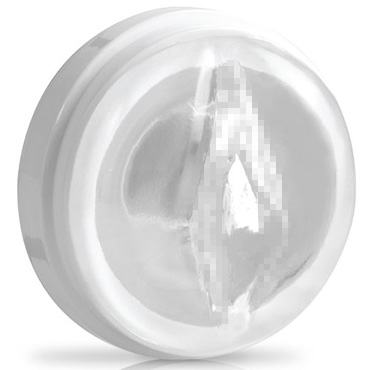 Pipedream Extreme Toyz Mega-Bator Pussy, белый, Автоматический мастурбатор-вагина и другие товары Pipedream с фото