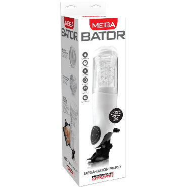 Pipedream Extreme Toyz Mega-Bator Pussy, белый