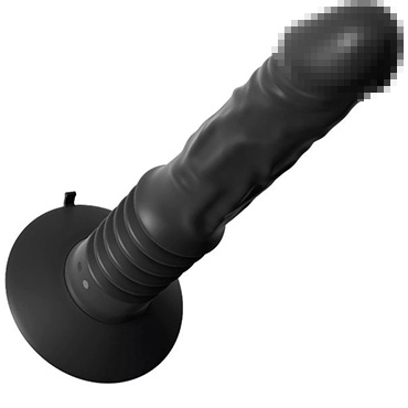 Pipedream Anal Fantasy Elite Vibrating Ass Fucker, черный, Анальный вибростимулятор с мощной присоской и другие товары Pipedream с фото