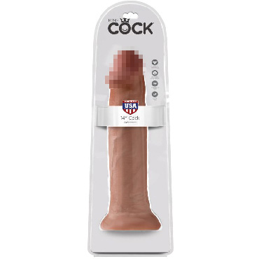 Pipedream King Cock 36 см, телесный — фото 1