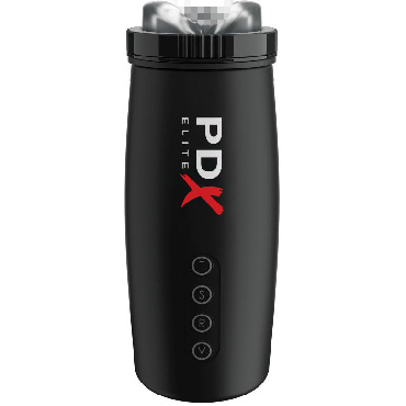 Pipedream PDX Elite Motorbator 2, прозрачный - Автоматический мега-мастурбатор-вагина - купить в секс шопе