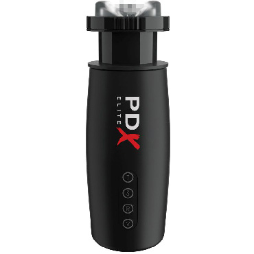 Pipedream PDX Elite Motorbator 2, прозрачный, Автоматический мега-мастурбатор-вагина и другие товары Pipedream с фото