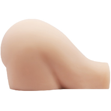 Baile Crazy Bull Promise to Satisfy, телесный - Мастурбатор вагина-анус с вибрацией догги-стайл - купить в секс шопе