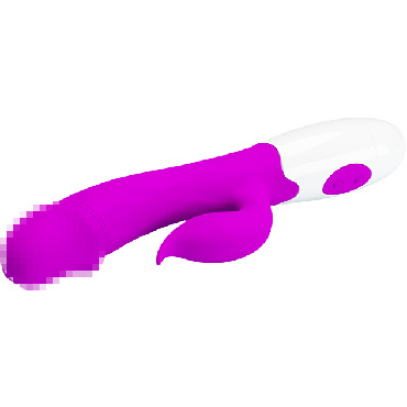 Baile Pretty Love Peter, фиолетовый, Вибромассажер с клиторальным отростком и выраженной головкой и другие товары Baile с фото
