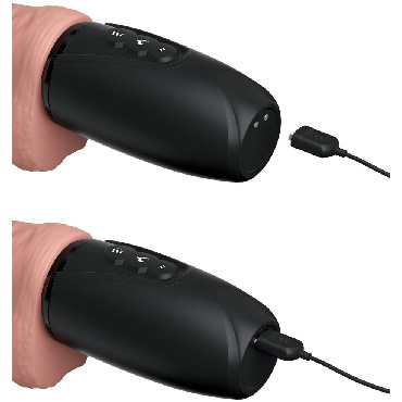 Pipedream King Cock Plus, черная, Компактная секс-машина и другие товары Pipedream с фото