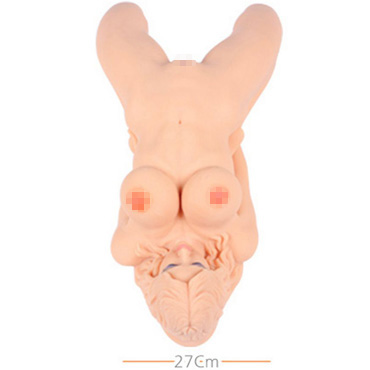 Kokos Veronia DL, телесный, Кукла-мастурбатор с вагиной, анусом и двойным слоем материала и другие товары Kokos с фото