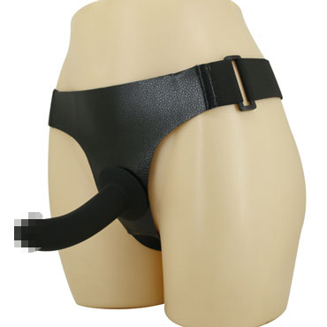 Baile Ultra Les Dildo 5,9", черный - фото, отзывы