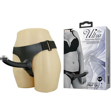 Baile Ultra Les Dildo 5,9", черный