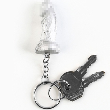 Брелок, серебро, 18+