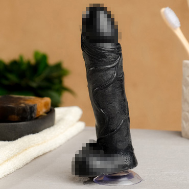 Фигурное мыло "Фаворит" на присоске 16 см, чёрное