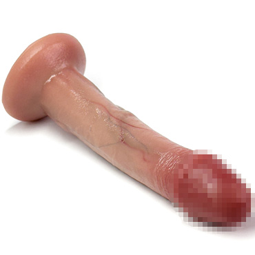 SGAN Фаллоимитатор на присоске №1S 13 см, телесный - фото, отзывы