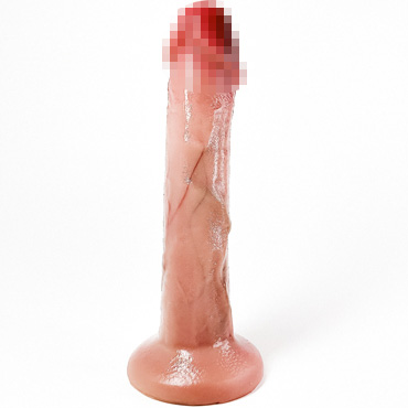 SGAN Фаллоимитатор на присоске №1S 13 см, телесный