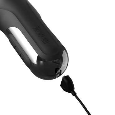 Вибратор-кролик c тройной стимуляцией Sonix Silicone Thruster - С пульсацией и стимуляцией клитора - купить в секс шопе