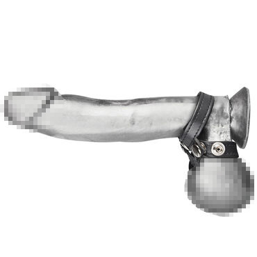 Blue Line Style Ball Divider - Разделитель мошонки из искусственной кожи - купить в секс шопе