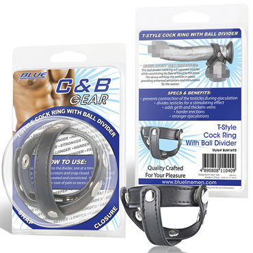 BlueLine T-Style Cock Ring - фото, отзывы