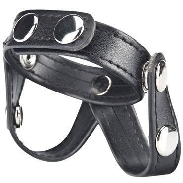 Blue Line V-Style Cock Ring